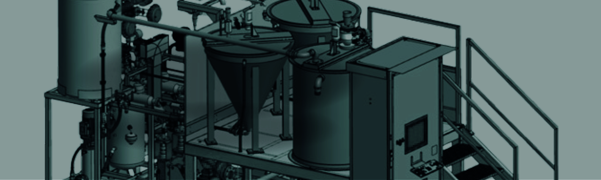 SKID COLORATION DE BARBOTINE